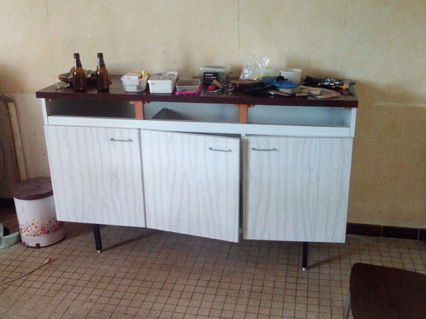 buffet dans maison